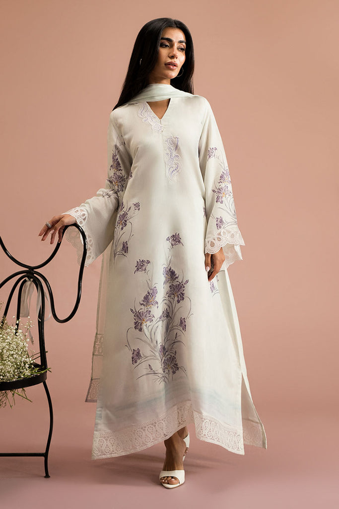 VIOLET VISTA-2PC (SHIRT & DUPATTA)