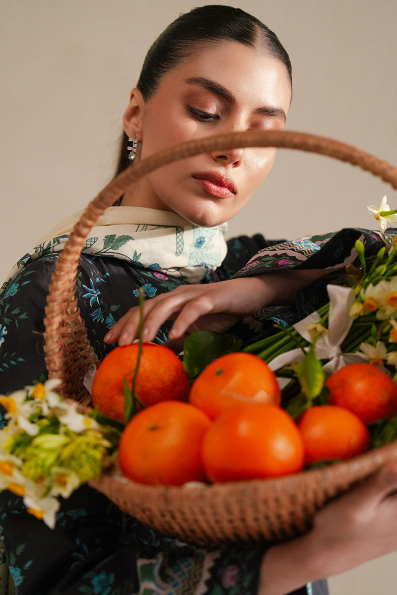 AQUA GRACE-3 PIECE PRINTED LAWN SUIT