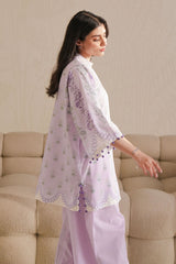 OPULENT ORCHID-2 PIECE PRINTED LAWN SUIT