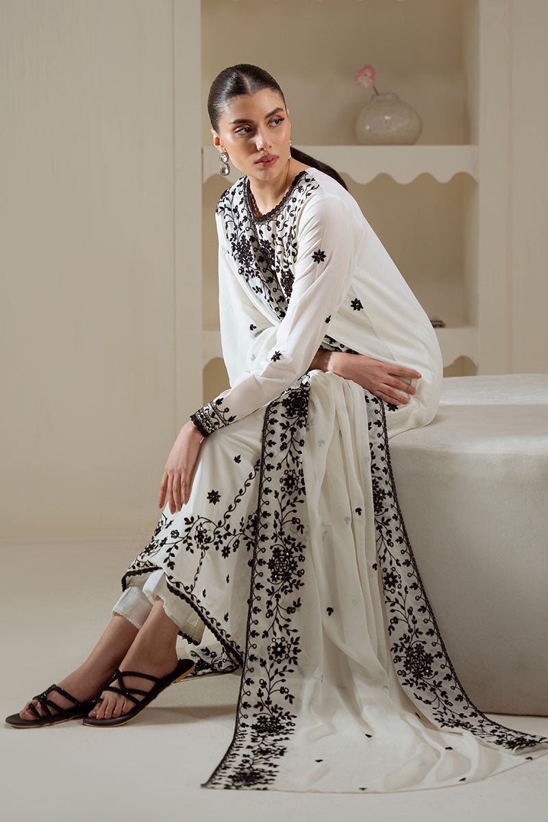 MYSTIC NOIR -2PC (SHIRT & DUPATTA)