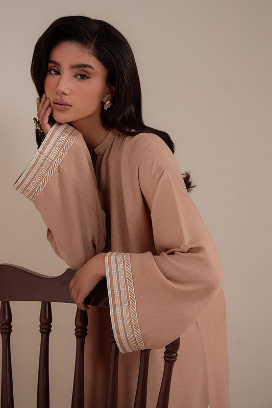 SUNSET OCHRE EMBROIDERED SHIRT