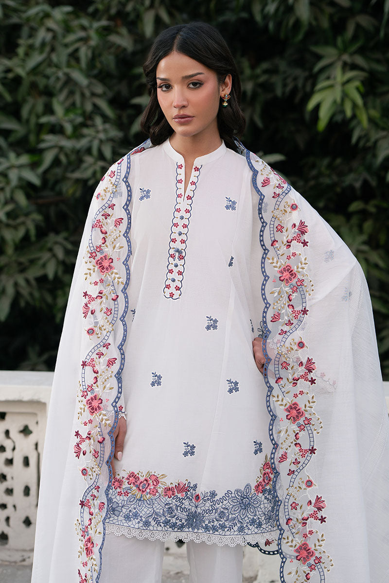 DEW WHISPER- 3PC EMBROIDERED LAWN SUIT