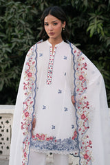 DEW WHISPER-3PC (SHIRT, TROUSER & DUPATTA)