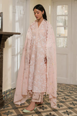 PASTEL MELODY- 3PC EMBROIDERED LAWN SUIT