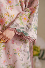 CORAL WAVE-3 PIECE PRINTED LAWN SUIT