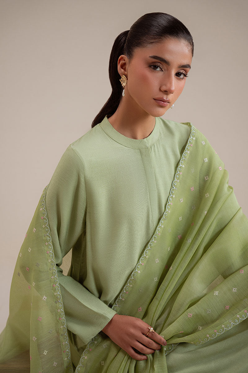 PALM TREE-3PC (SHIRT, TROUSER & DUPATTA)
