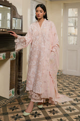 PASTEL MELODY- 3PC EMBROIDERED LAWN SUIT