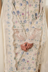 SUMMER GRACE- 3PC (SHIRT, TROUSER & DUPATTA)