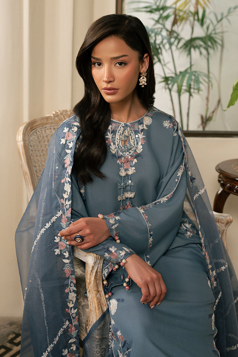 VIVID VISTA-3PC (SHIRT, TROUSER & DUPATTA)