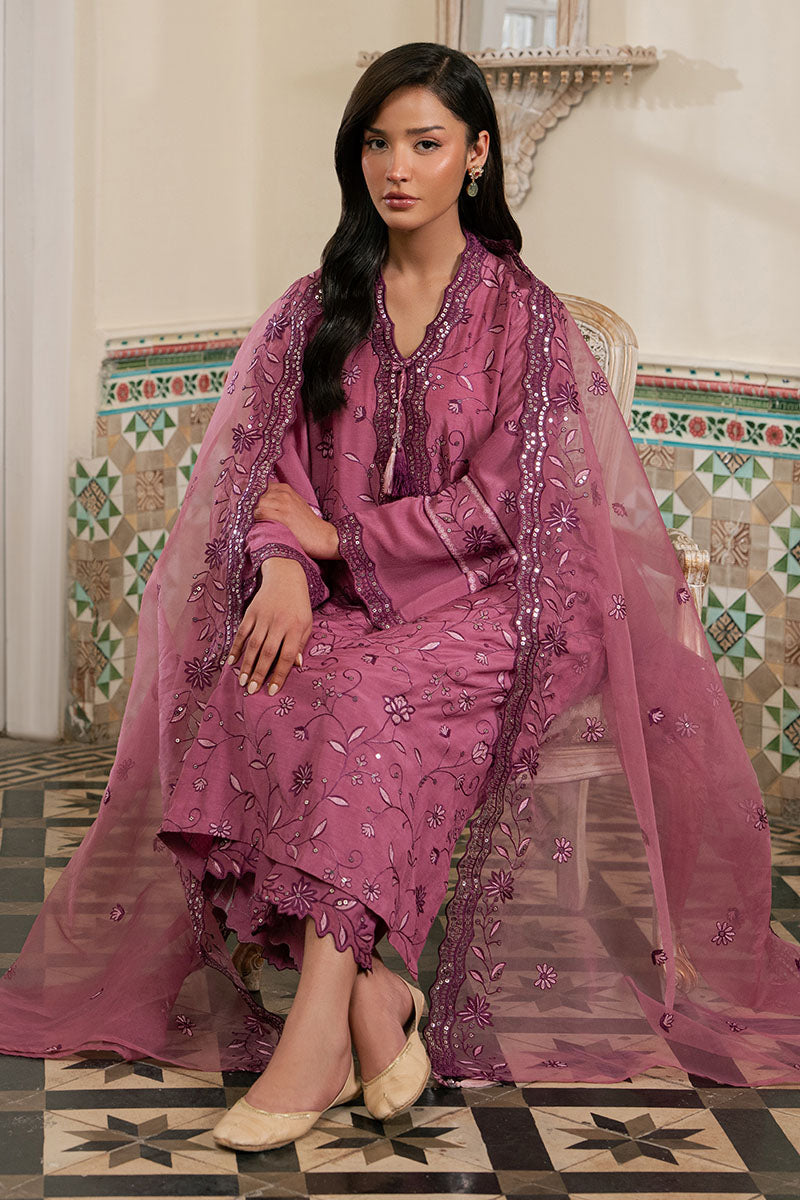 ORCHID AURA-3PC (SHIRT, TROUSER & DUPATTA)