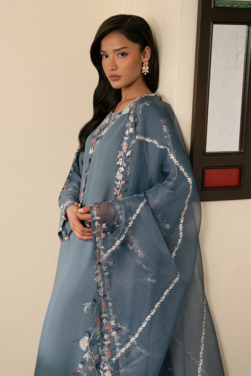 VIVID VISTA-3PC (SHIRT, TROUSER & DUPATTA)