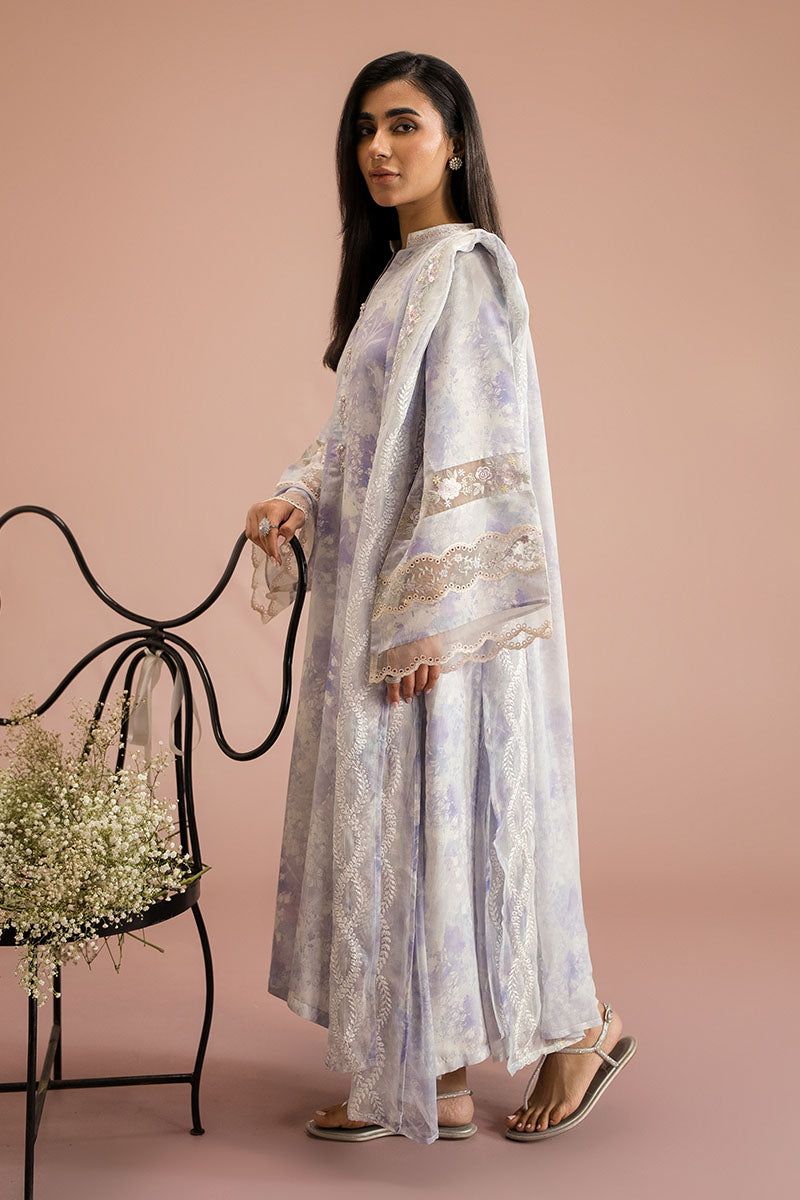 SHADOW BLOOM-2PC (SHIRT & DUPATTA)