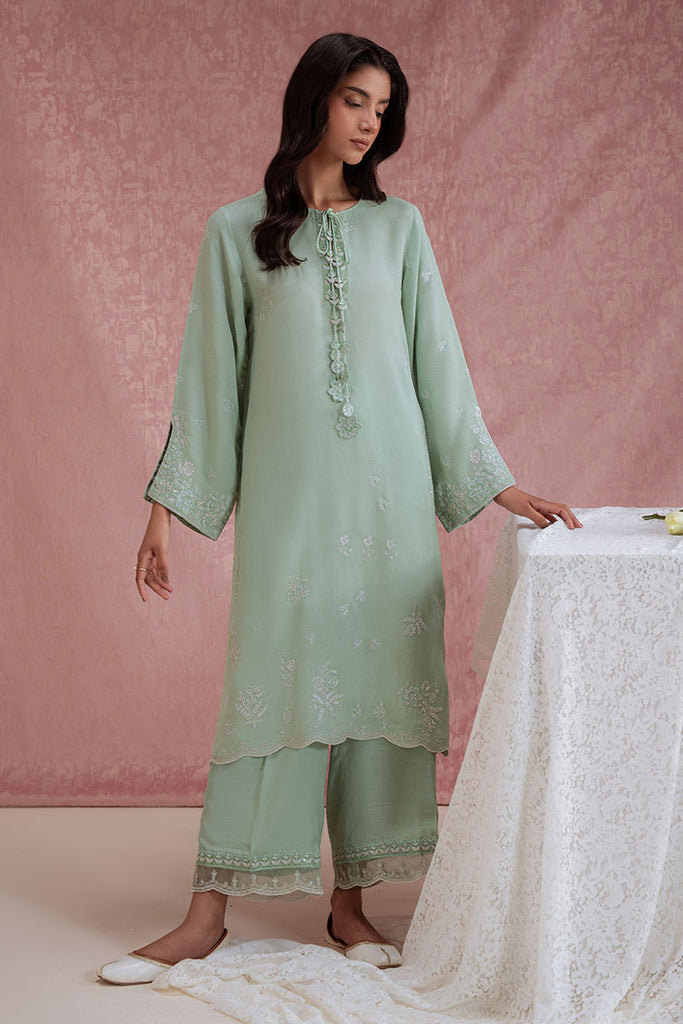 GREEN REVERIE-2PC (SHIRT & TROUSER)