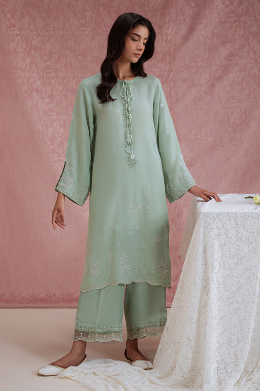 GREEN REVERIE-2PC (SHIRT & TROUSER)