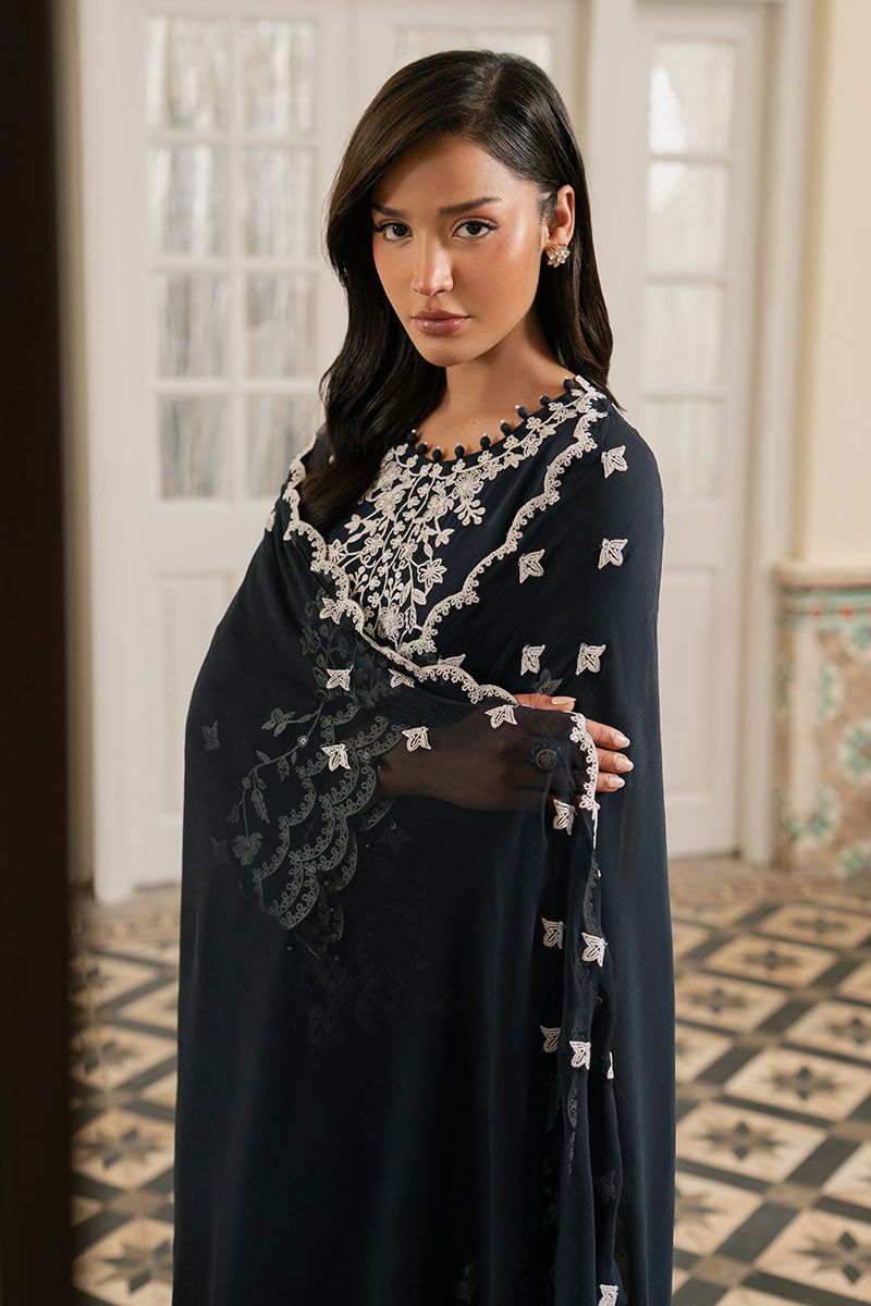 CERULEAN STITCH-3PC (SHIRT, TROUSER & DUPATTA)