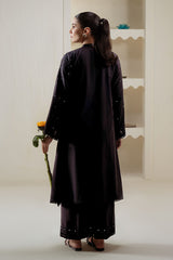 NOIR SPELL EMBROIDERED SHIRT