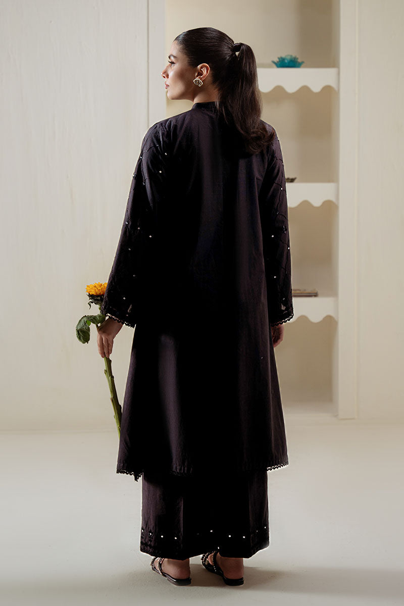 NOIR SPELL EMBROIDERED SHIRT