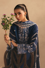 NIRVANA DIVE- 3PC EMBROIDERED LAWN SUIT