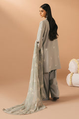 LIVIA FLORET- 3PC EMBROIDERED LAWN SUIT