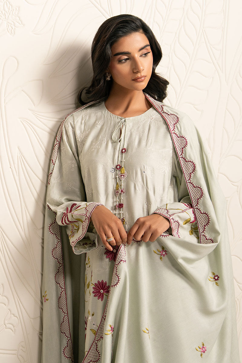 PASTEL GROVE-3PC (SHIRT, TROUSER & DUPATTA)