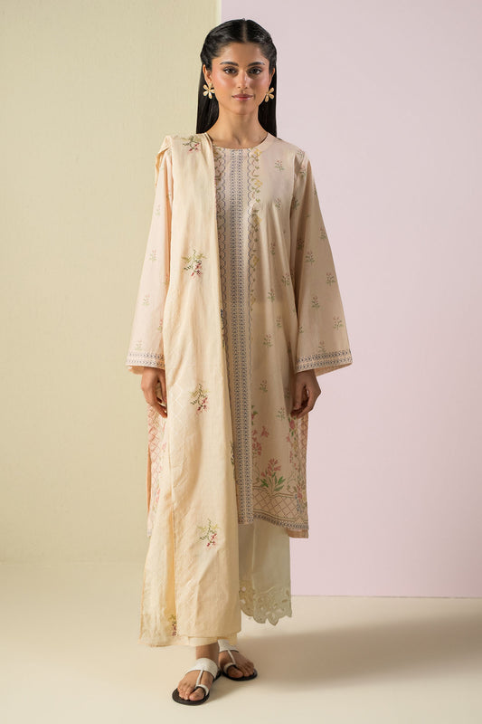 PASTEL THREADS -2PC (SHIRT & DUPATTA)