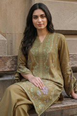 ETHEREAL GEM-2PC LINEN PRINTED SUIT