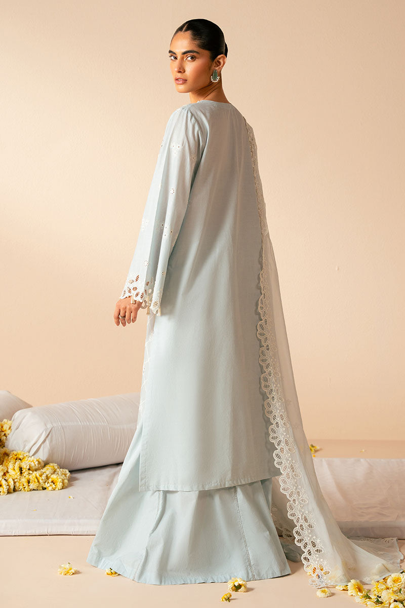 PASTEL BREEZE-3PC CHIKANKARI SUIT