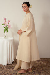 PEARLED IVORY-2PC (SHIRT & DUPATTA)