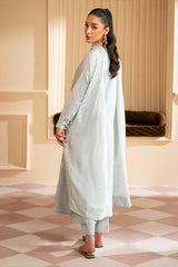 ICE BLUE-3PC (SHIRT, TROUSER & DUPATTA)