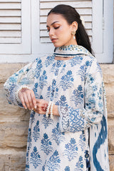 ASTRAL GARDEN-3PC (SHIRT, TROUSER & DUPATTA)