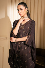 MYSTIC CEDER EMBROIDERED SILK SHIRT