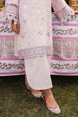 DUSKY LAVENDER-3 PC EMBROIDERED LAWN SUIT