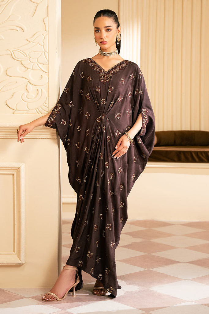 MYSTIC CEDER EMBROIDERED SILK SHIRT