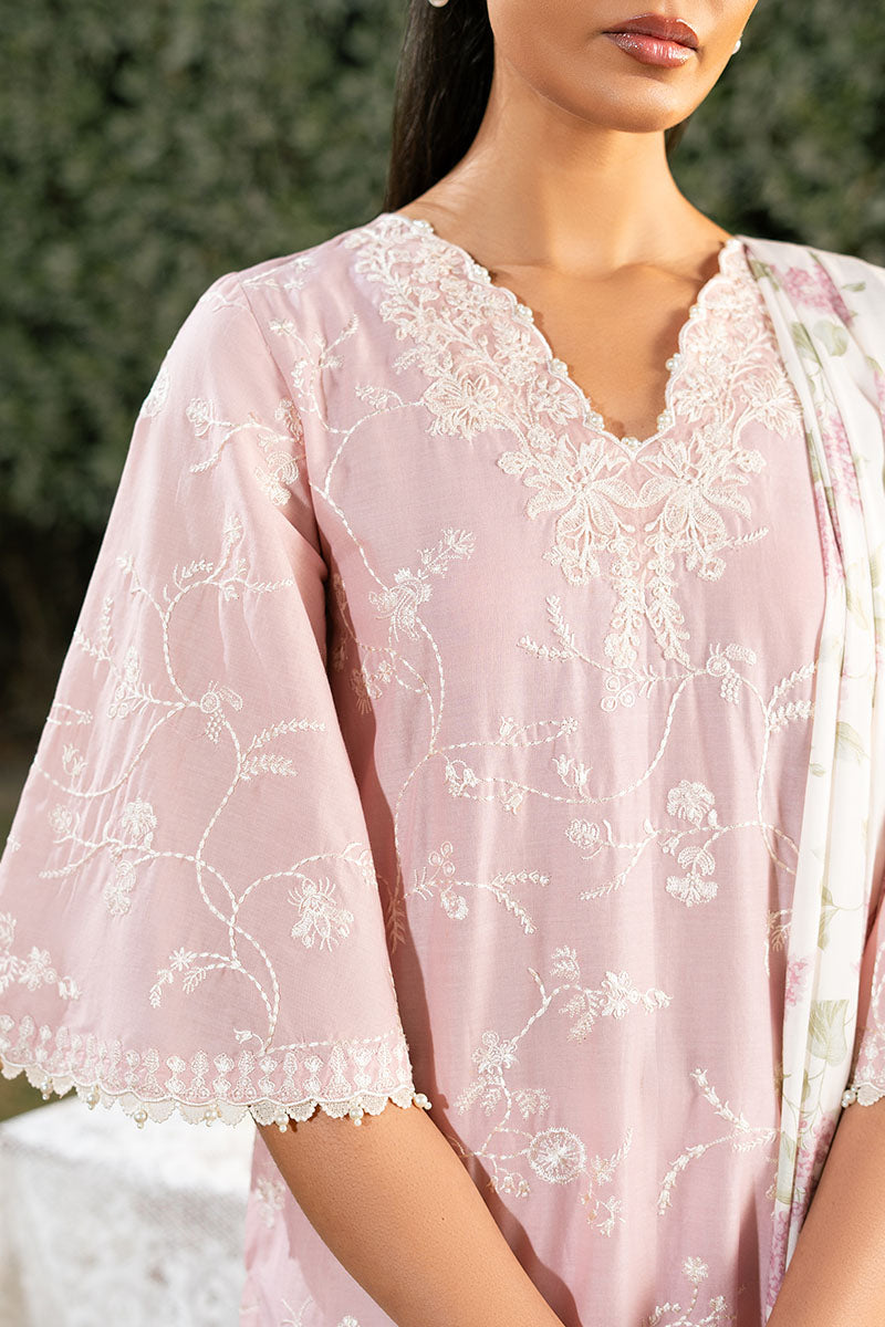 CARMINE ROSE-3PC (SHIRT, TROUSER & DUPATTA)