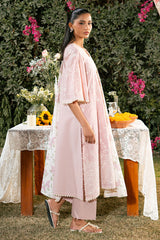 CARMINE ROSE-3PC (SHIRT, TROUSER & DUPATTA)