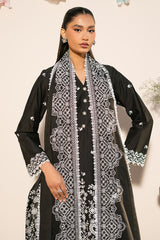 RAVEN GRACE-3PC (SHIRT, TROUSER & DUPATTA)