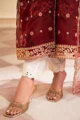 RUBY RUSH-2PC (SHIRT & DUPATTA)