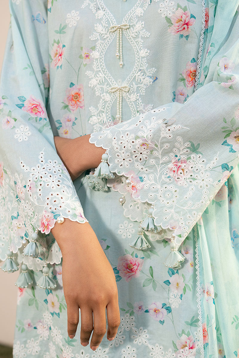 AQUA DEW-3PC (SHIRT, TROUSER & DUPATTA)