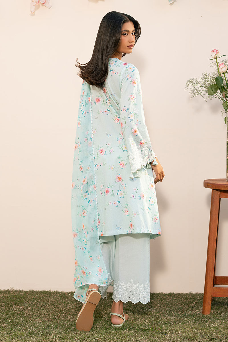 AQUA DEW-3PC (SHIRT, TROUSER & DUPATTA)