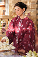 RUBY ROUGE-3PC (SHIRT, TROUSER & DUPATTA)