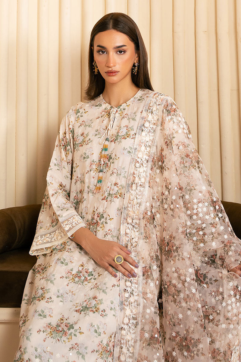 PEARL BLISS-3PC (SHIRT, TROUSER & DUPATTA)