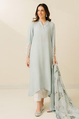 ICY OASIS-2PC (SHIRT & DUPATTA)