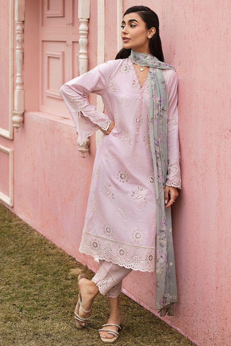 SOFT PETAL-3PC PRINTED LAWN SUIT