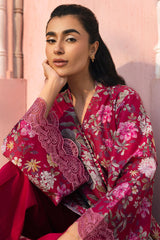 WHIMSICAL ZEST-3PC PRINTED LAWN SUIT