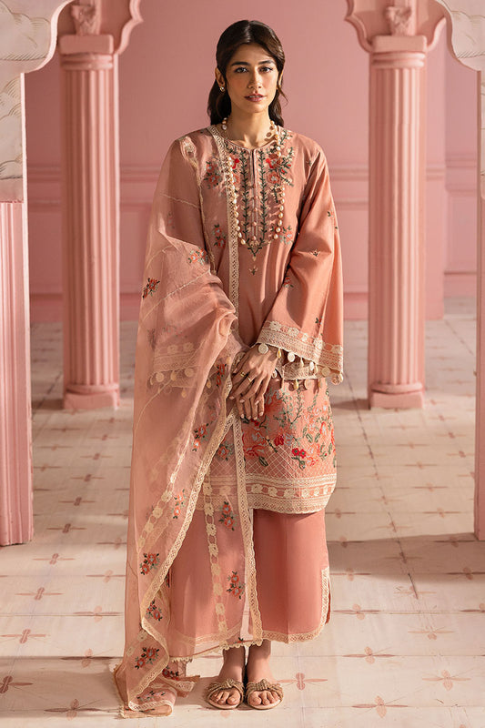 ROSE QUARTZ-3PC (SHIRT, TROUSER & DUPATTA)