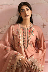 ROSE QUARTZ-3PC (SHIRT, TROUSER & DUPATTA)