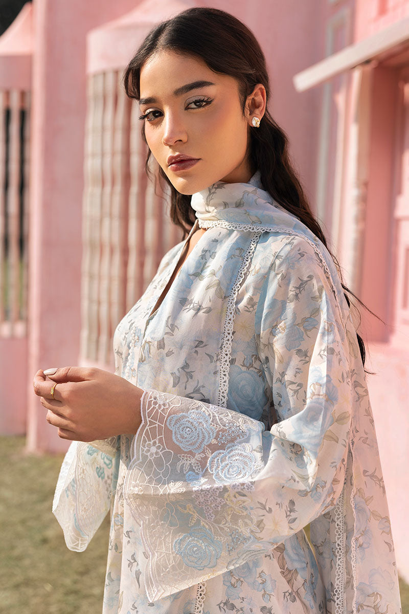 MYSTIC HAZE-3PC PRINTED LAWN SUIT