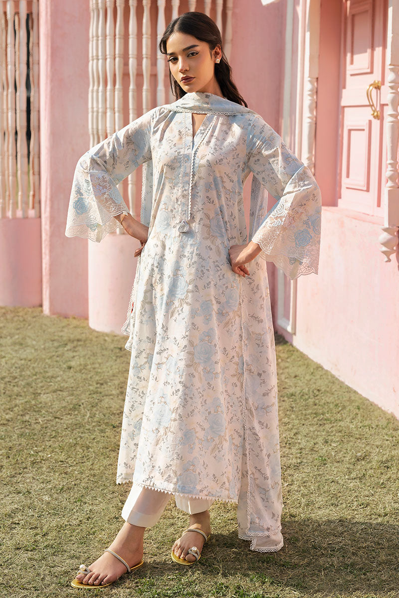 MYSTIC HAZE-3PC PRINTED LAWN SUIT