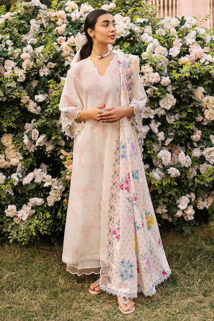 PASTEL BLOOM-3PC PRINTED LAWN SUIT