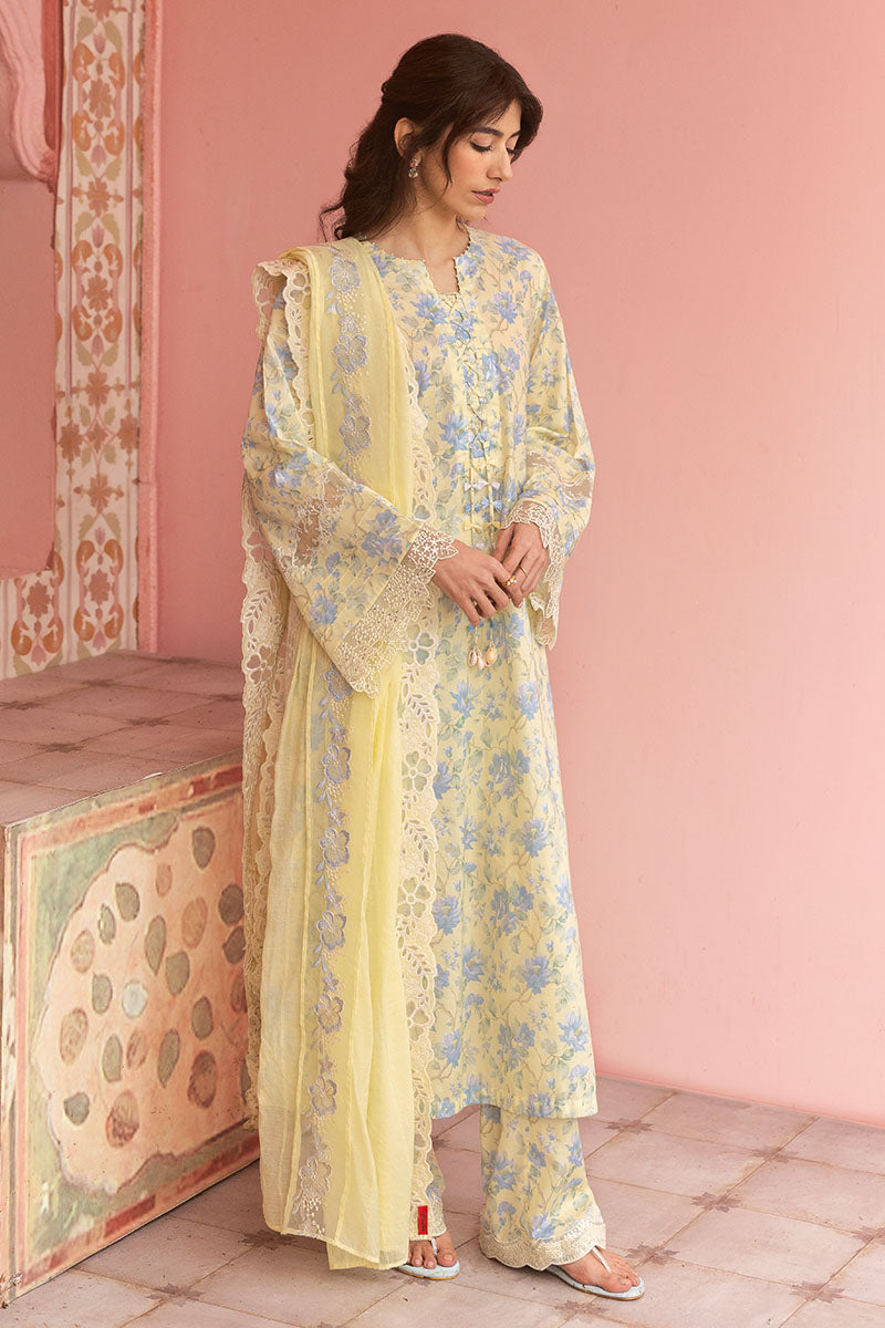 SUNSHINE DREAM-3PC PRINTED LAWN SUIT